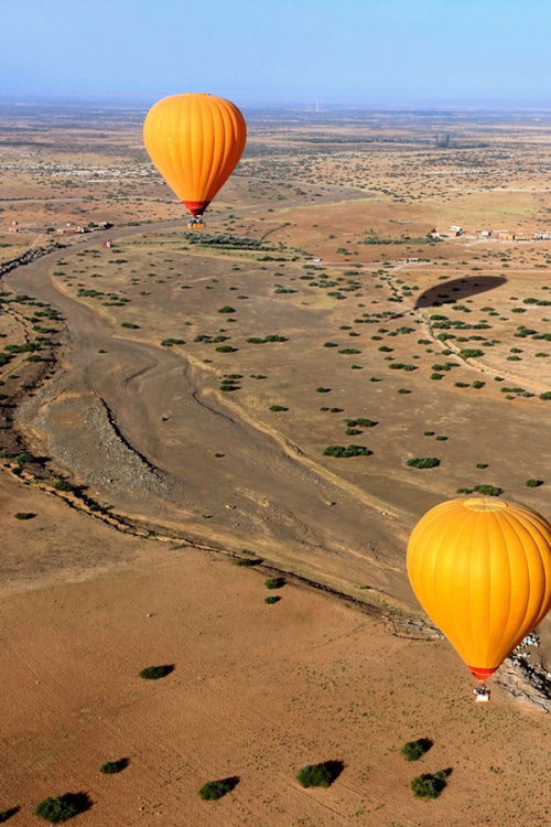 Montgolfiere Agafay marrakech 2